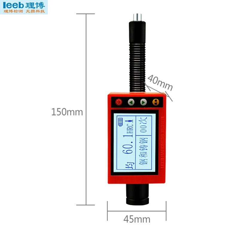 leeb180D Pen Type Leeb Hardness Tester Integrated D Impact 150-960 HLD Li-ion 10h 1
